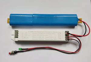 Kit de pilote de batterie d'urgence pour lampes LED 3-30 W 100 % de luminosité