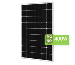 Panneau Solaire Panneau PV Verre Monocristallin Module 400W 54PCS Cellules Solaires Système D'énergie Solaire