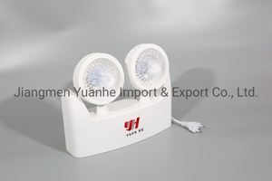 Lampe de secours LED élégante à double tête/double spot