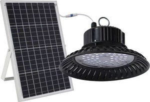 Lampe Solaire LED High Bay 50-200W, Lampe Extérieure, Lampe Industrielle