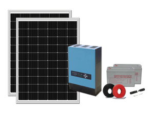 5kw hors réseau système d'énergie solaire hybride système d'alimentation solaire